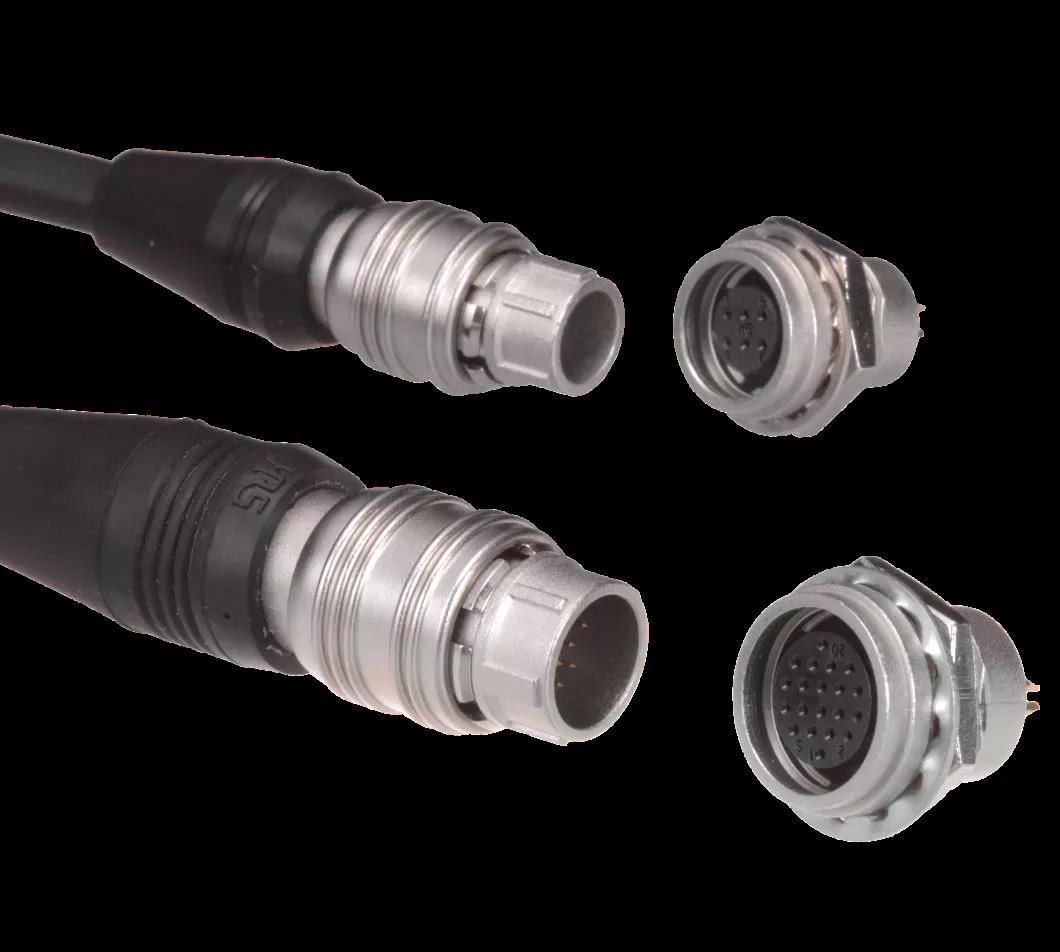 HR25A Series丨推拉鎖、小型多芯圓形連接器